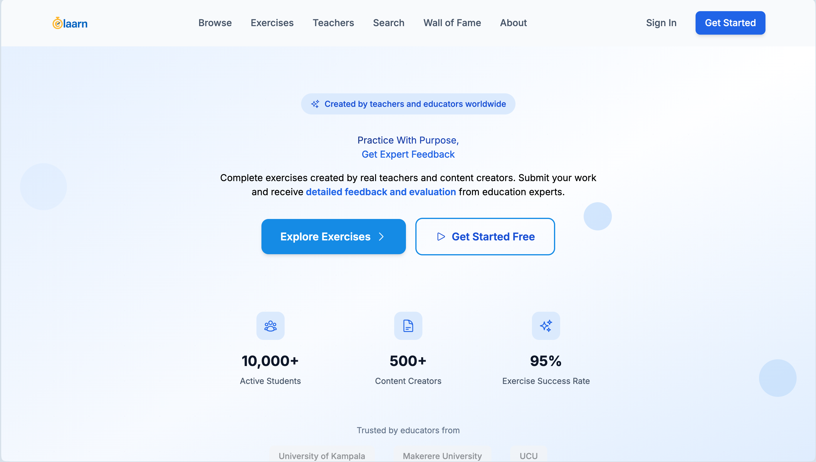 Elaarn - Interactive Learning Platform